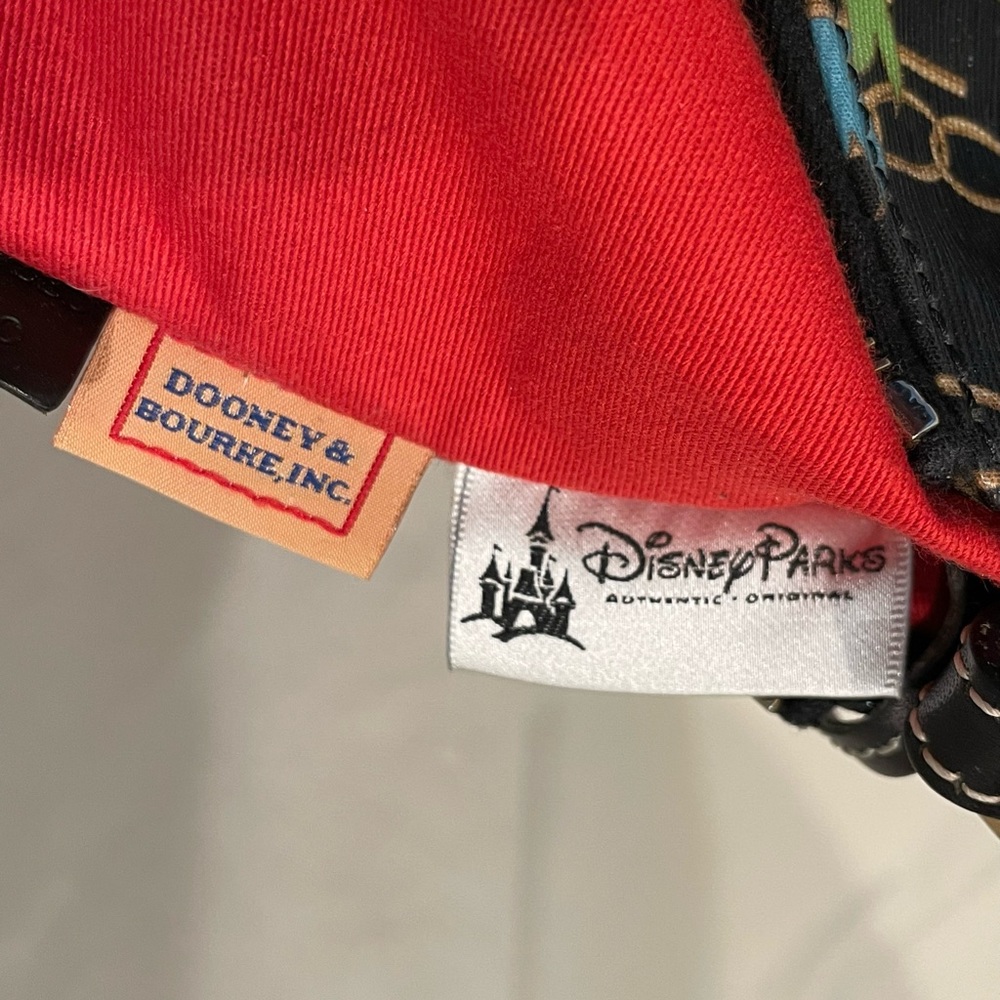 Dooney & Bourke Disney Charms Black Satchel - Picture 14 of 16